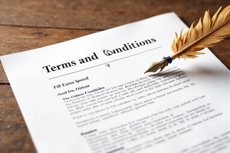 Legal document illustration